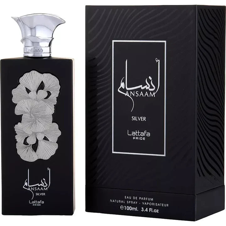 Ansaam Silver by Lattafa Perfumes 100ml EDP