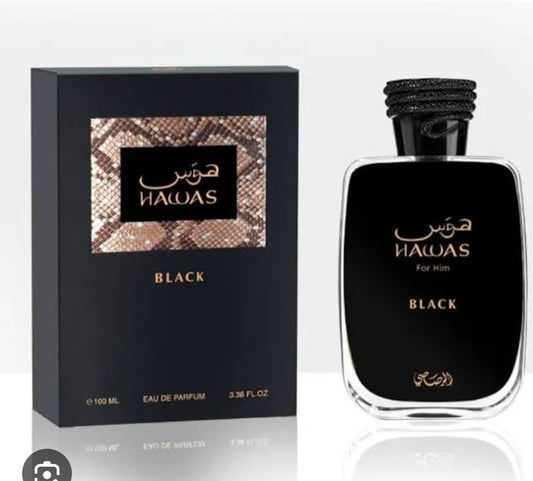 Hawas Black by Rasasi 100ml EDP
